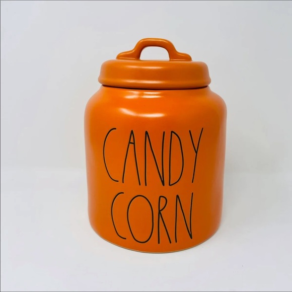 Rae Dunn Other New Rae Dunn Candy Corn Canister Halloween Poshmark